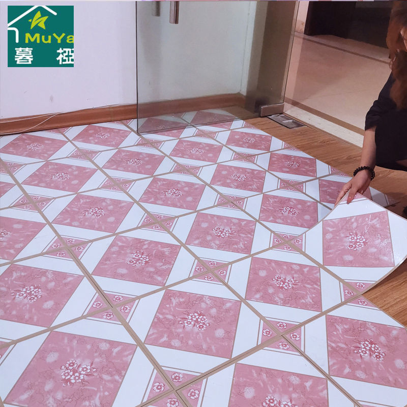 地贴自粘PVC地板地板革水泥地加厚耐磨卧室地板塑胶地板速卖通