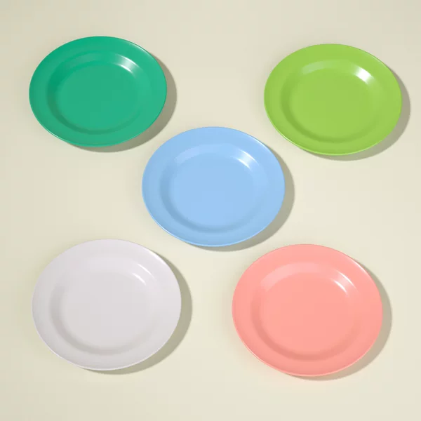[Factory Wholesale] Children's Toys Plastic Simulation Small Disc 10CM Baby Play Kitchen Kitchenware Cross Border