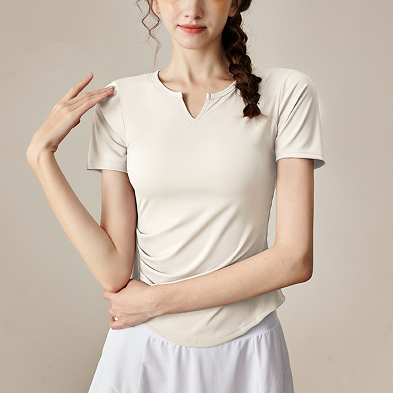 羽毛球薄款运动套装女2025新款大码网球服跑步健身衣夏季瑜伽短裙|undefined