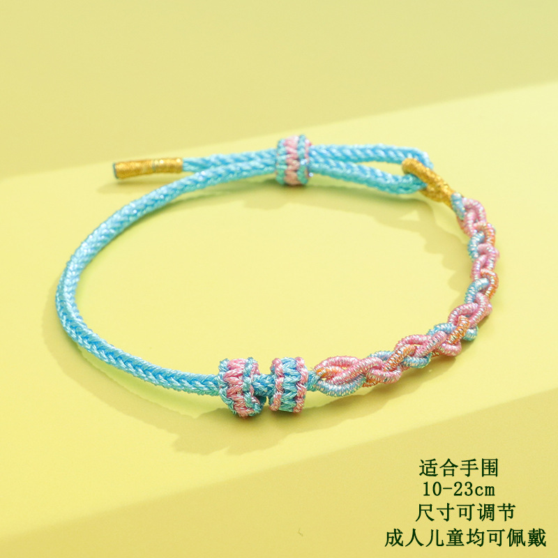 170# blue twist knot