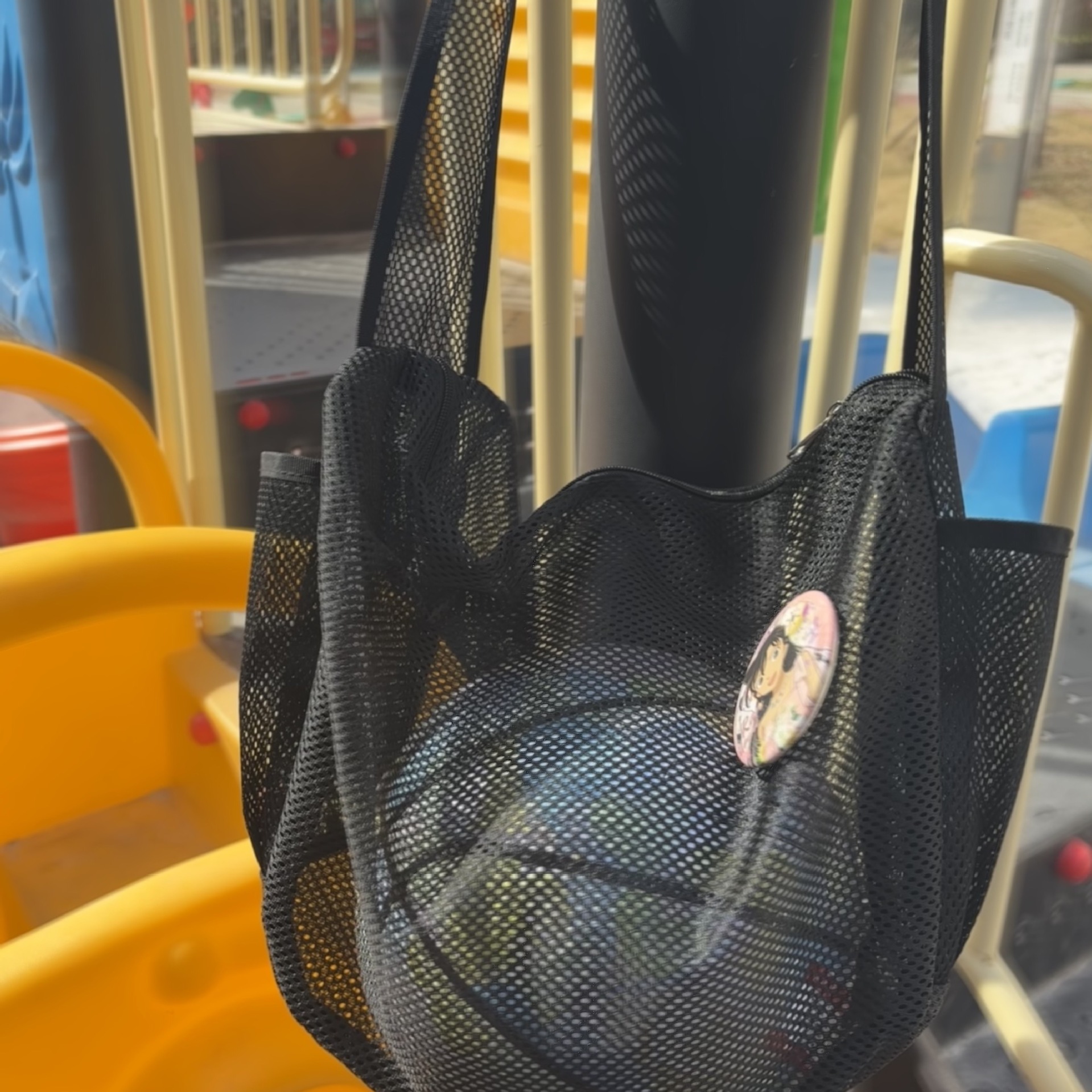 Basketball one-shoulder bag for training