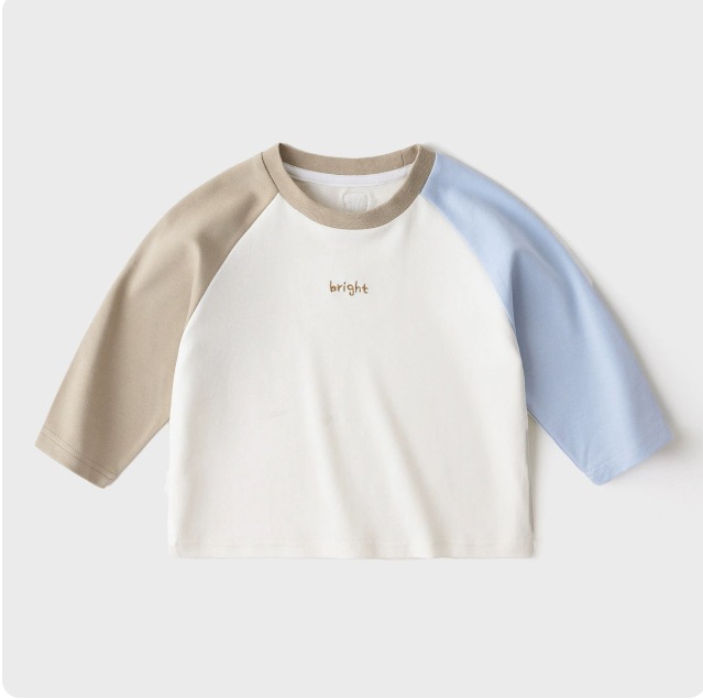 Dudu Home Baby Camiseta de manga larga Primavera para mujer Camisa de fondo para niños Tops para niños Ropa para niños Ropa para bebés