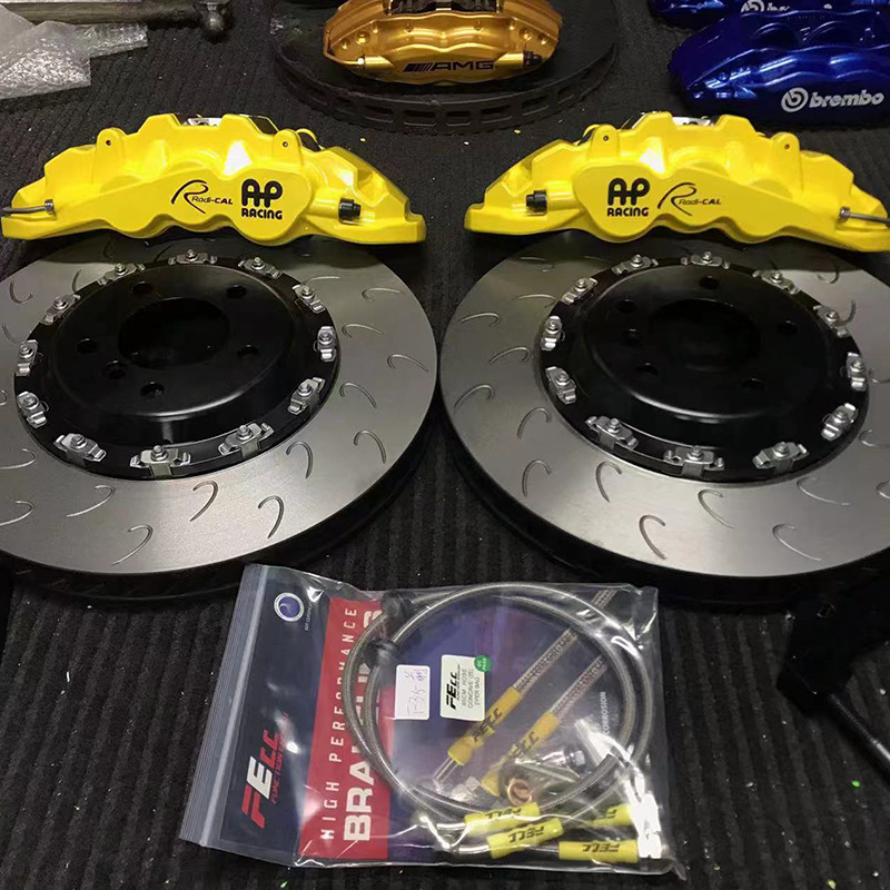 Brake Caliper Modified | Buleibo Brake caliper cover - ap8520-six-piston-front-wheel-pair