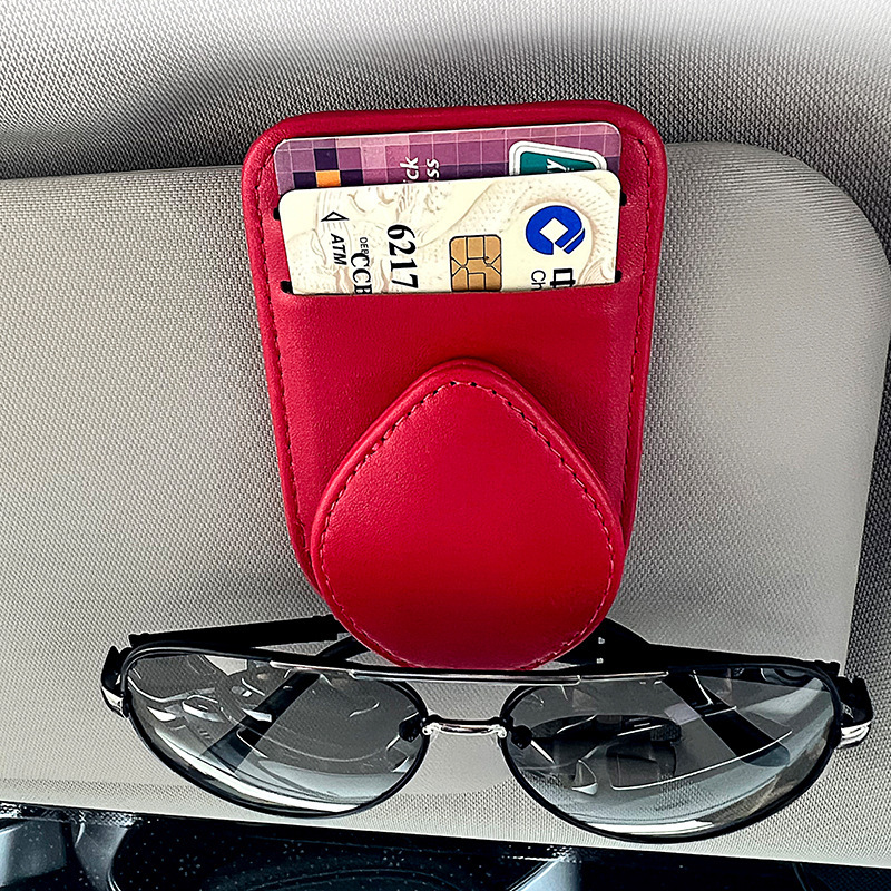 Cross-border car glasses clip multifunctional car sunglasses bracket car glasses box creative car sun visor clip Cross-border car glasses clip multifunctional car sunglasses bracket car glasses box creative car sun visor clip