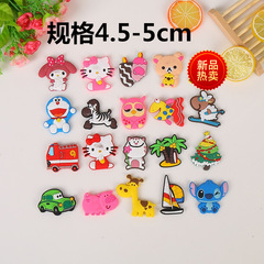 Creative Cute 3D Droplet PVC Soft Rubber Cartoon Animal Magnetic Fridge Magnet, Free Design and Making