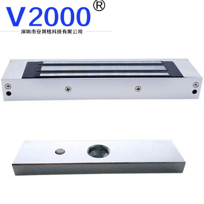 Электрический болтовой замок Магнитный замок Зажим для замка Кронштейн Магнитный замок Кронштейн