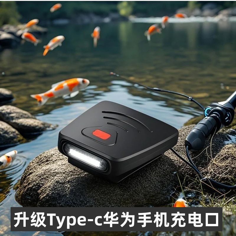 新升级Typec充电口感应头灯夹帽钓鱼灯充电式长续航加强版8-10小|ru