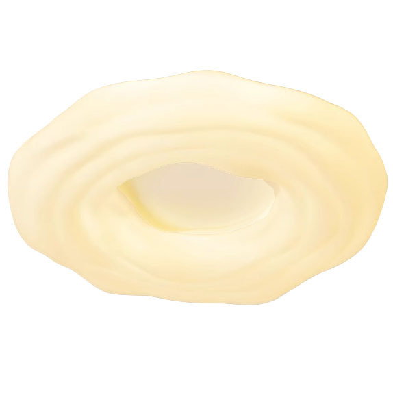 Lámpara de dormitorio moderna nórdica lámpara de protección ocular de espectro completo lámpara de sala de estilo crema lámpara Zhongshan lámpara de techo de galletas creativas