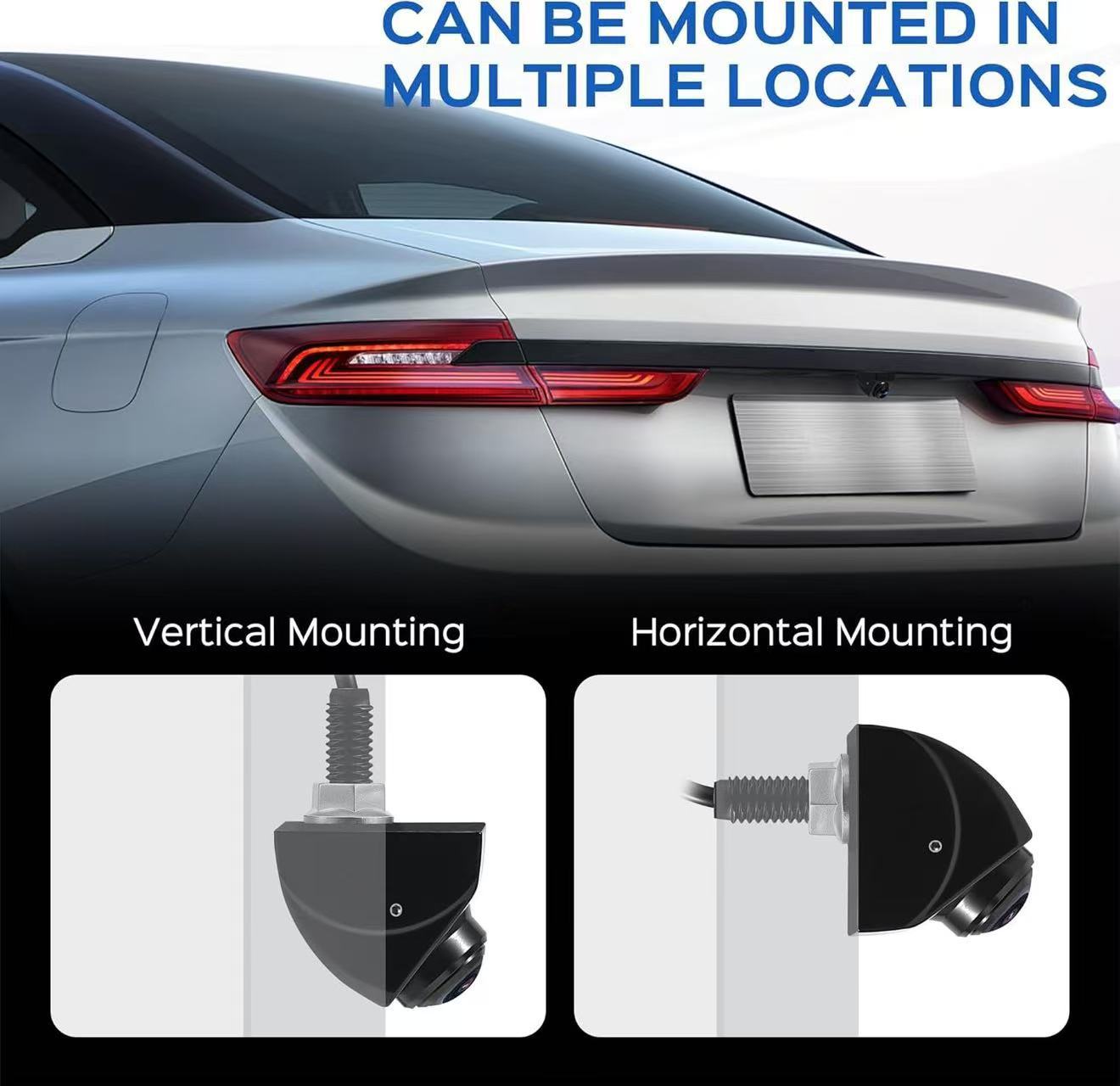 General Motors Front View Car Backup Camera-1080P Metal Ahd170 ° Wide-Angle Rear View with Ultra-Clear Vision