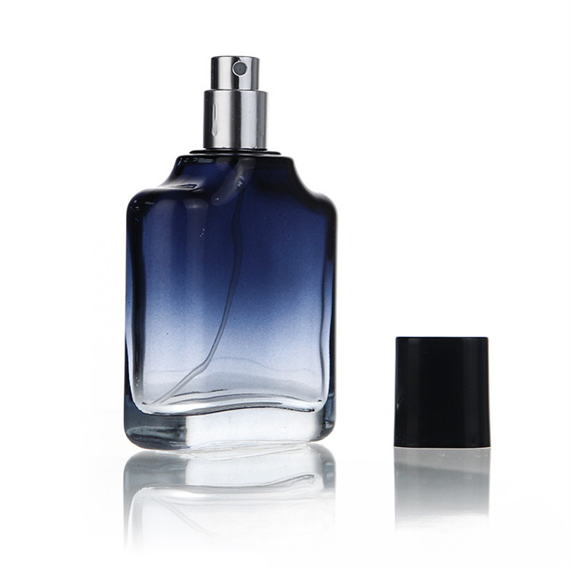 玻璃瓶男士经典香水瓶厂家渐变分喷雾瓶便携高级旅行装瓶批发