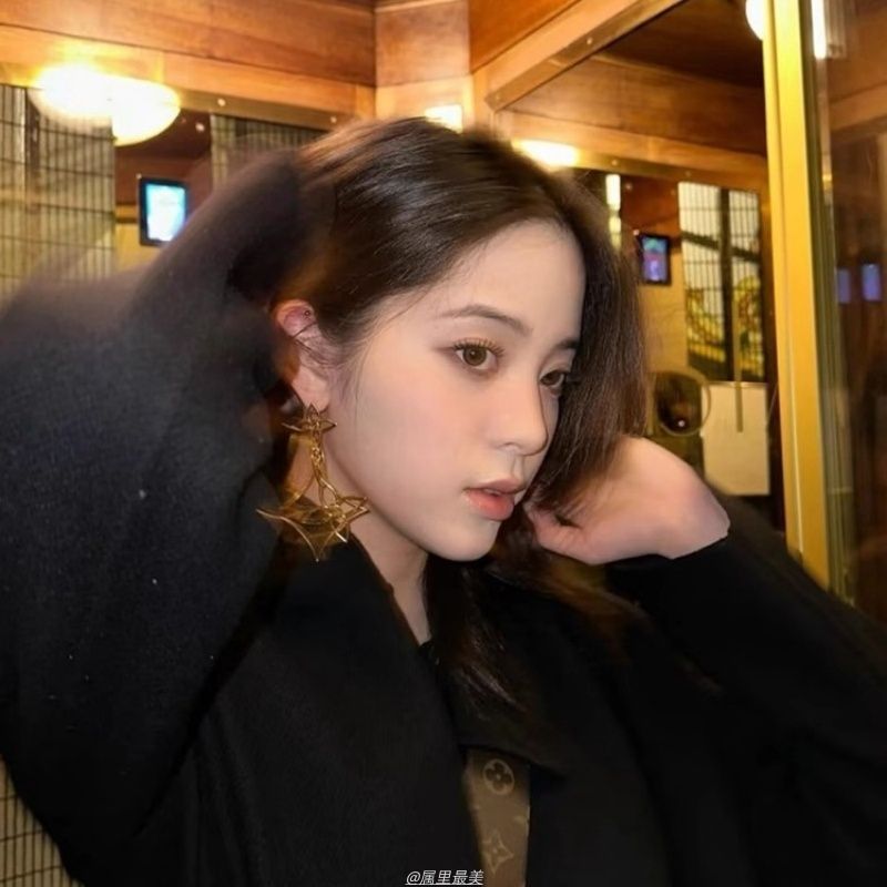 欧阳娜娜同款复古镂空菱形耳环女轻奢高级感气质耳钉个性辣妹耳饰|undefined