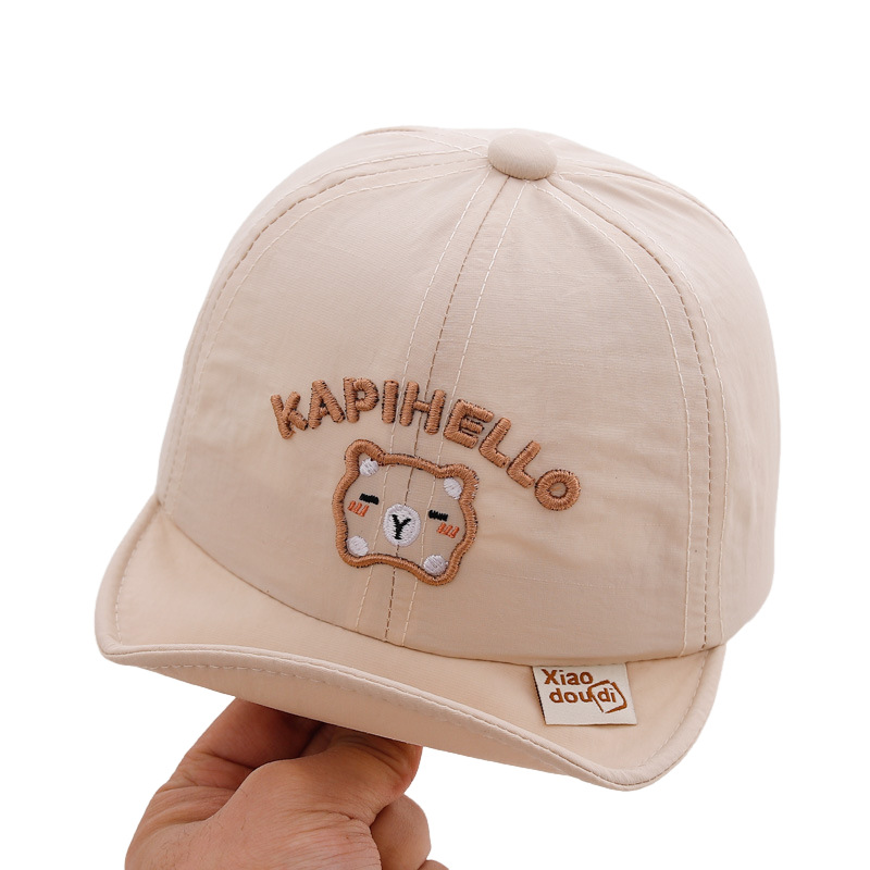 Sombreros infantiles primavera y otoño delgados sombreros de pato para niños sombreros de béisbol para niños sombreros de secado rápido primavera