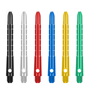 Cyeelife Spot Single 48+5=53mm Slotted Aluminum Rod Metal Pure Color Dart Rod Dart Accessories Cross-Border
