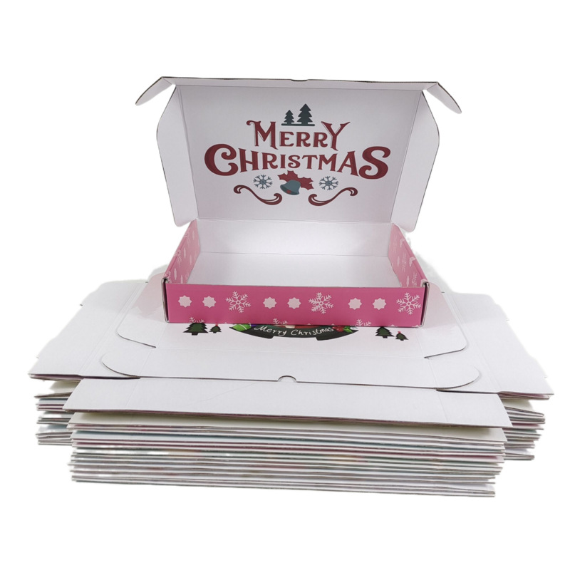 白卡纸盒 瓦楞盒彩盒 圣诞礼品盒 box jellycat礼盒、弹跳盒