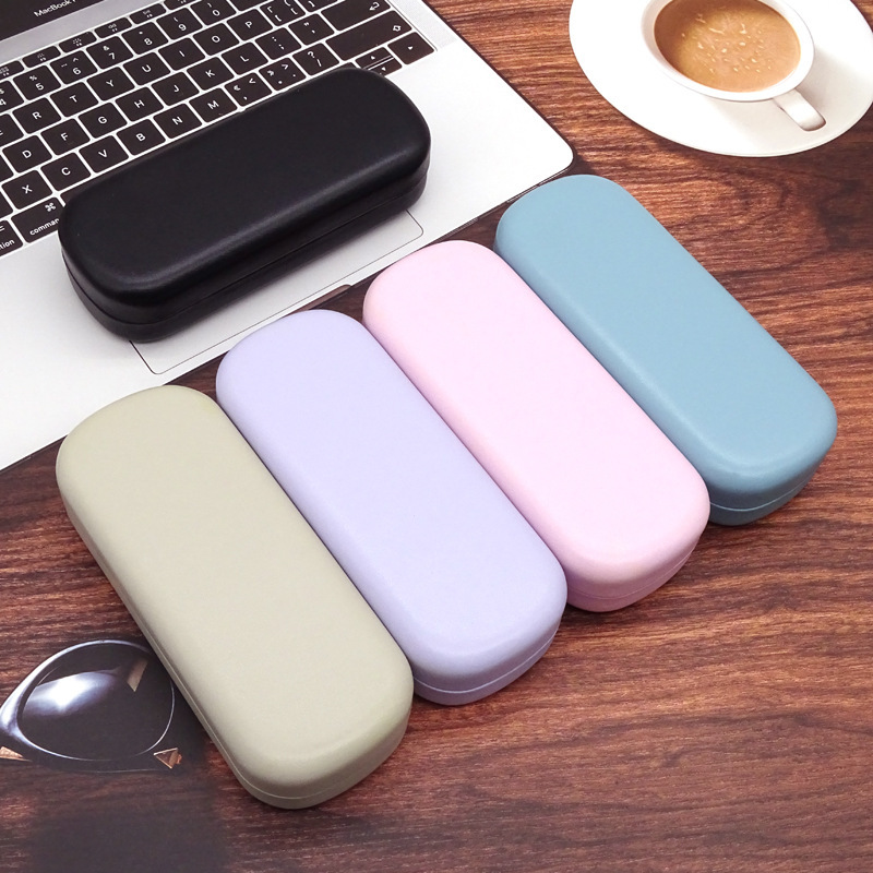 New Style Myopia Glasses Case, High-End Purple Glasses Case, Eye Case, Student Glasses Case, High-End Glasses Storage Box