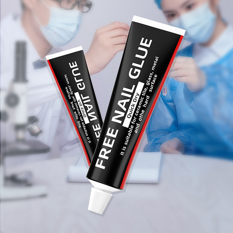 Strong Adhesive for Tiles and Glass Walls, No-Drill Wall-Mounted Storage Rack Installation, Special White Nail-Free Glue, Direct Supply from Manufacturer Strong Adhesive for Tiles and Glass Walls, No-Drill Wall-Mounted Storage Rack Installation, Special White Nail-Free Glue, Direct Supply from Manufacturer