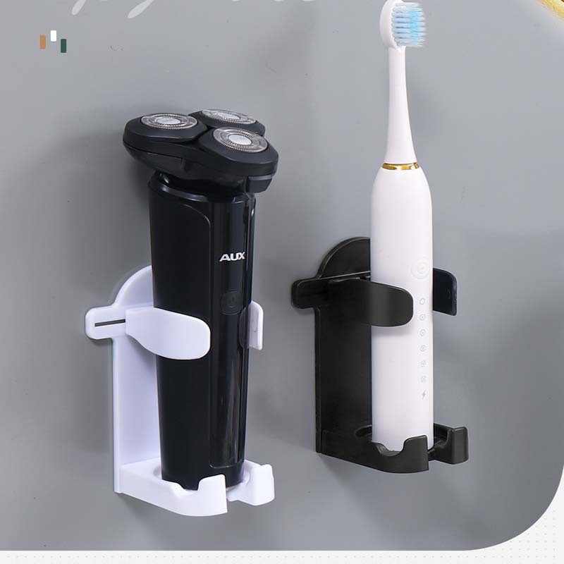 Portaladora de afeitar eléctrica multifuncional Portaladora de cepillo de dientes eléctrico Portaladora de automóviles para teléfonos móviles Portaladora multifuncional sin perforación sin marcas