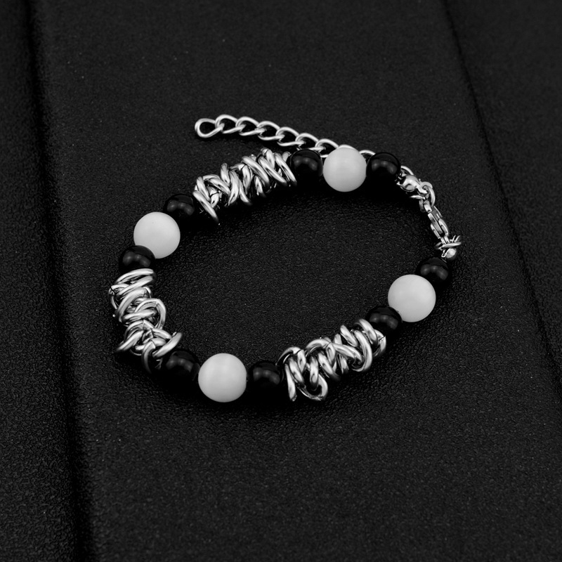 Collier noir épissé pour homme, chaîne de clavicule unisexe, accessoires de luxe légers, nouveauté 2022_voghion.com
