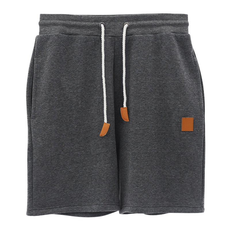 Été nouveau cordon lâche brossé peau amicale européenne décontracté sport hommes shorts tendance_voghion.com