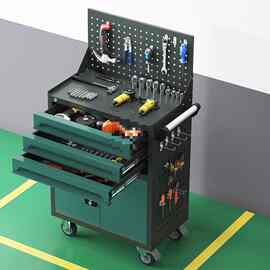 汽修工具车车间工具柜多功能工具箱小推车维修五金零件加厚手推车