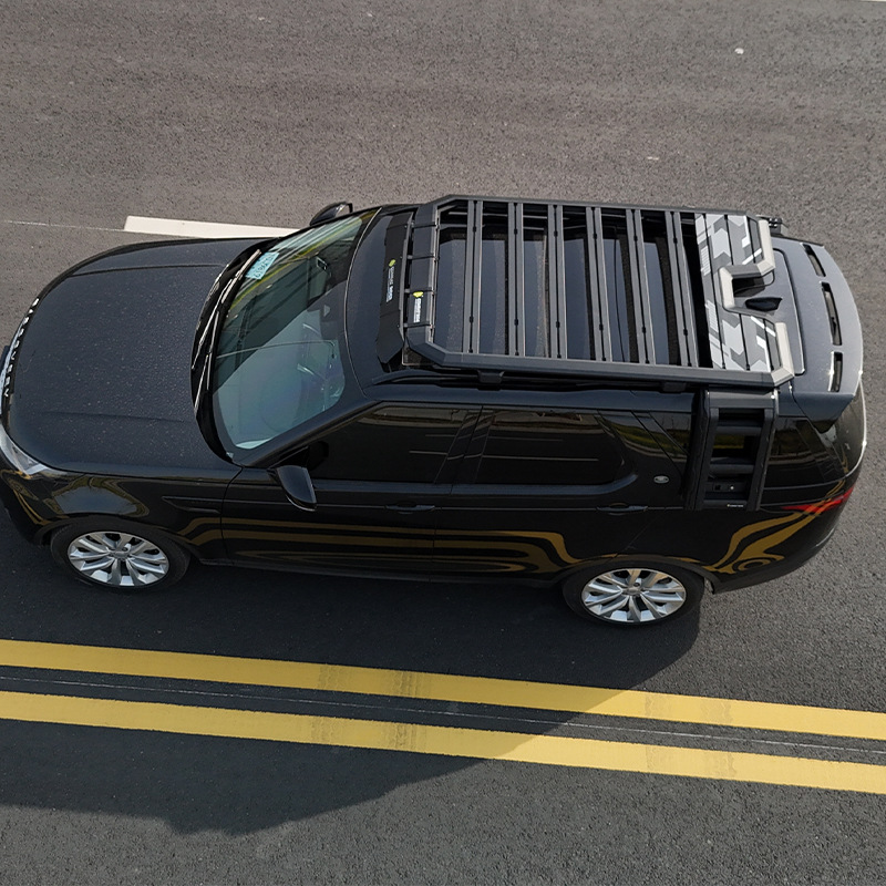 Land Rover Discovery 3 | 4 Explorer Car Roof Luggage Rack Expansion Platform Side Ladder Small Backpack Side Tent Off-Road Modification