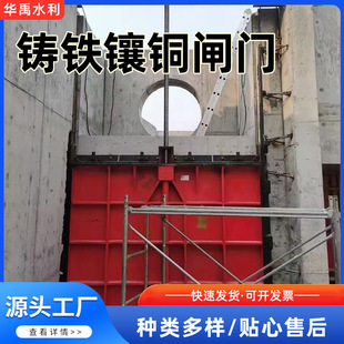 铸铁镶铜闸门双向止水铸铁闸门球墨污水库止水闸拱形平板闸门厂家-阿里巴巴