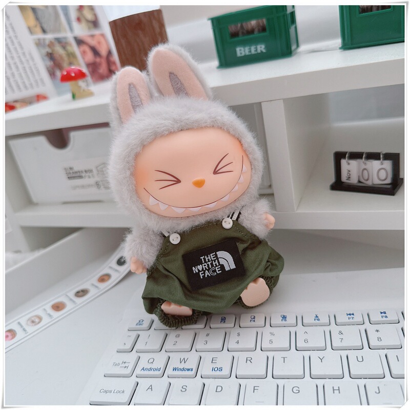第一世代と第二世代のラブブ服ペンダント 17 センチメートルラブブ座りパーティーベビー服人形かわいいスーツ在庫あり|undefined