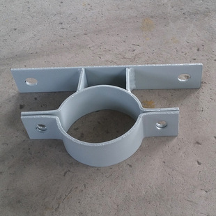 50*4mm Equipment Box Speaker Projection Lamp Hoop Vertical Pole Wire Pole Cylindrical Iron Pipe Locking Fixed Clip Bracket