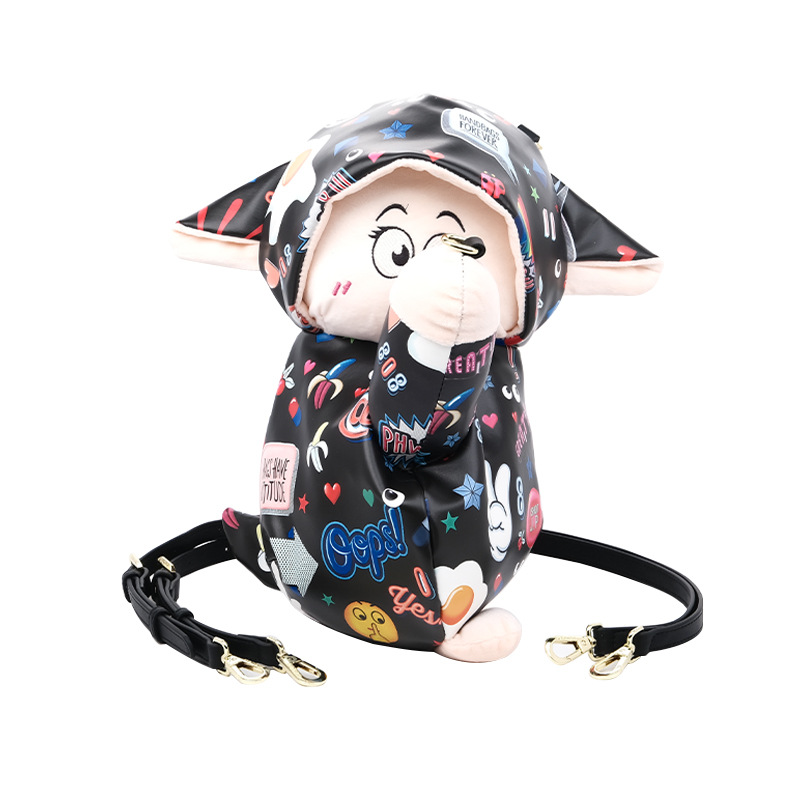 2025 nueva muñeca abrazar oso lindo mochila muñeca decoración tendencia nueva personalidad muñeca 2763 #