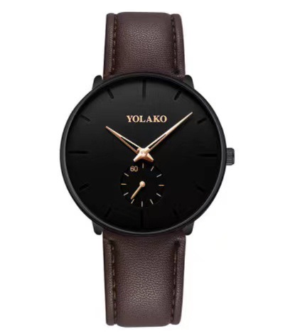 Transfronterizo nuevo reloj de cuarzo de malla de cuarzo para hombres ultrafinos populares reloj Delgado simple reloj de moda para hombres populares