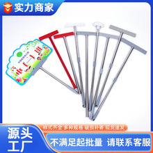 不锈钢伸缩手举牌幼儿园运动会领队指引牌kt板广告牌手举杆支架