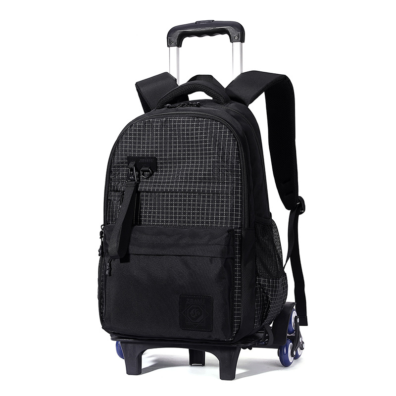 Peces naturales nueva escuela primaria estudiante mochila 3-6 Grado de gran capacidad desmontable escalera de entrega mochila