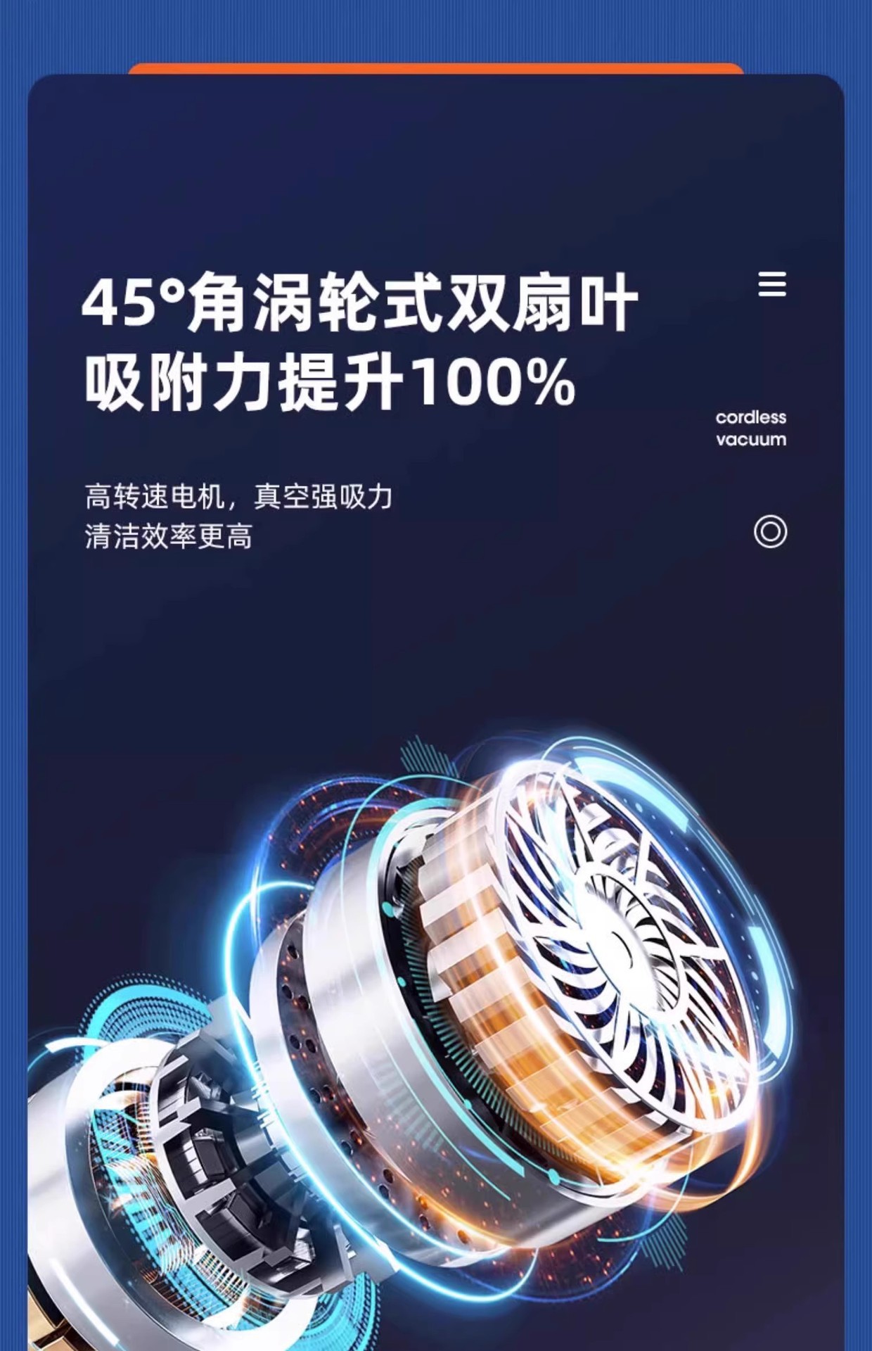 Handheld Vacuum Cleaner New Wireless Charging Car Home Small Multi-Functional Portable Car High-Power Dual-Purpose