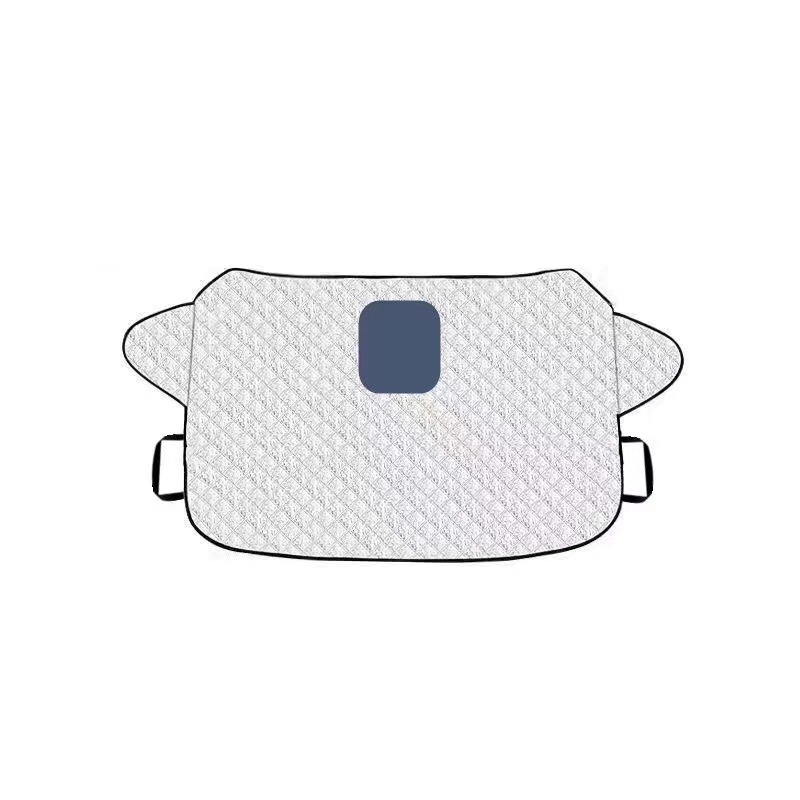 Cross-border car sunshade sunscreen heat insulation half cover snow window snow cover car clothing car snow cover