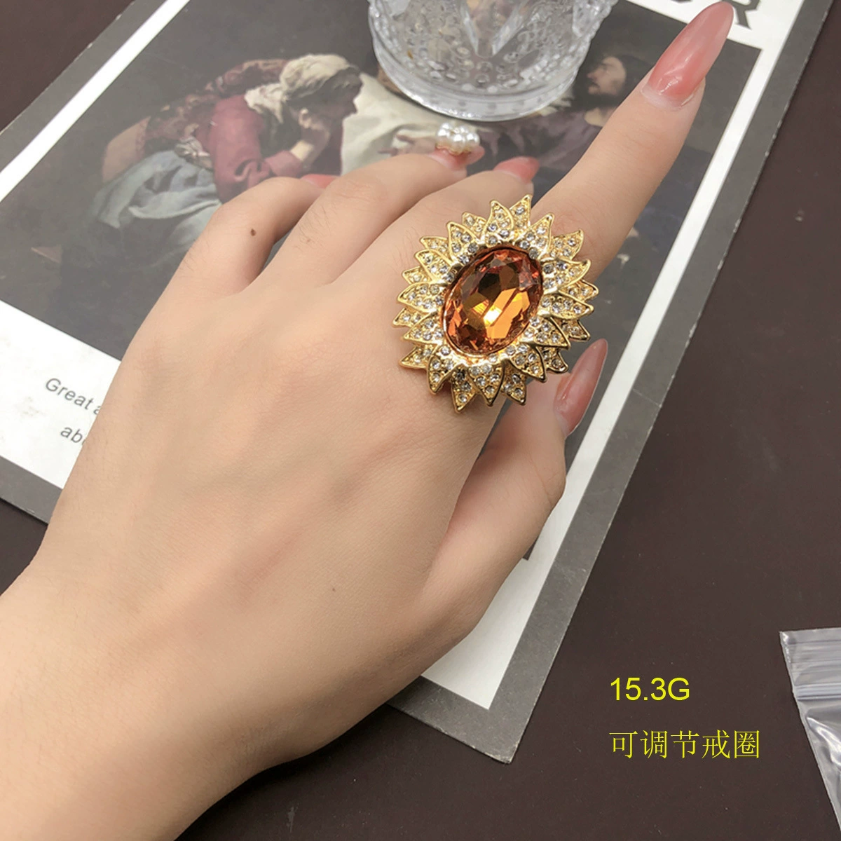 Проволоко design ожерелье и серьги из солнечной батареи из жемчуга, кольцо, набор, с камнем