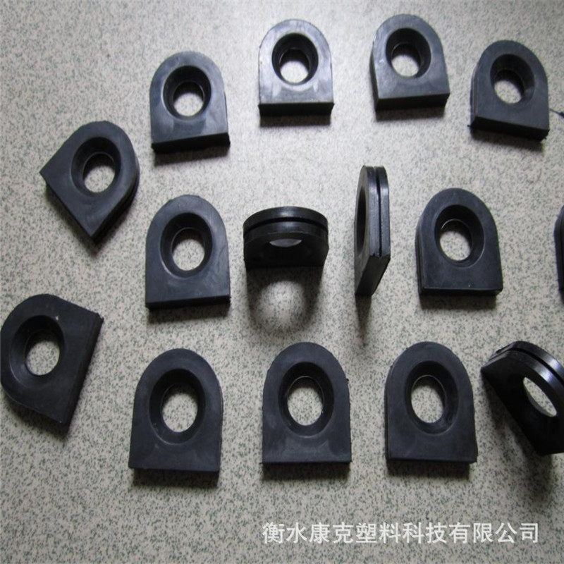 厂家加工定制圆形橡胶件 设备缓冲橡胶胶垫 工业用橡胶制品橡胶件|ms