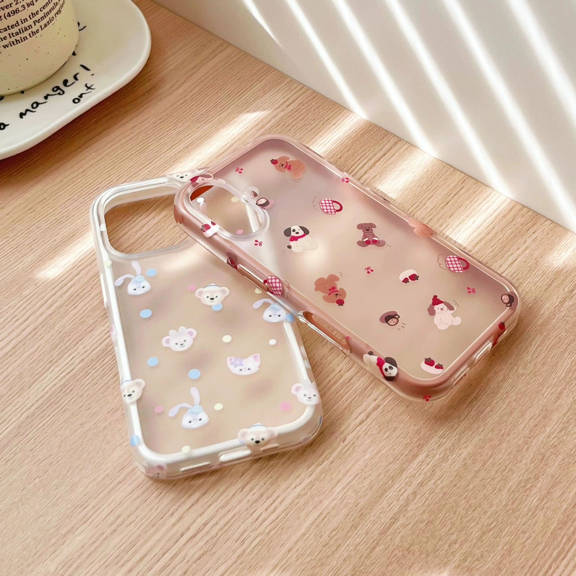 [Картонный совместимый чехол для телефона, кролик, 16прест, iphone, 14прест, с маленькими медведями]