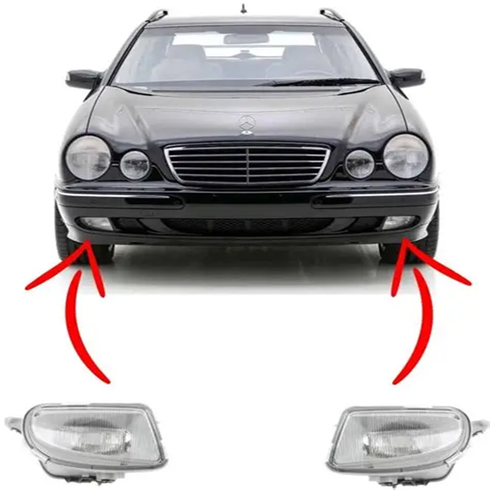 A2108200156 A2108200256 Is Suitable for Mercedes-Benz Fog Lamp Daytime Running Light W210 E220 E240 E280