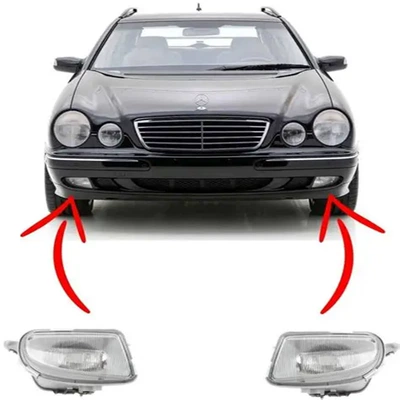 A2108200156 A2108200256 Is Suitable for Mercedes-Benz Fog Lamp Daytime Running Light W210 E220 E240 E280