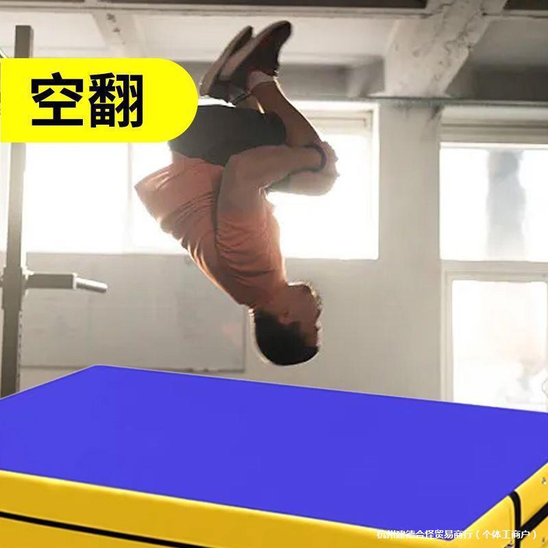 Pvc Somersault Sports Mat Waterproof High Jump Sponge Mat Taekwondo Mat Rock Climbing Training Dance Gymnastics Protective Mat