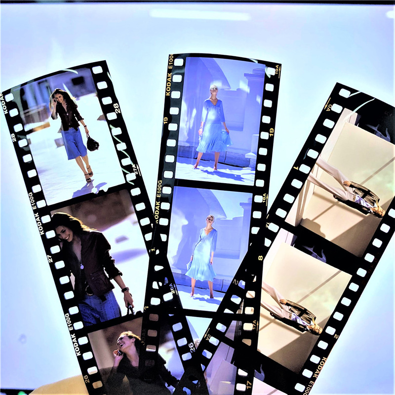 Customizable-making film film slide bookmark creative commemorative gift paper clip printing anime film