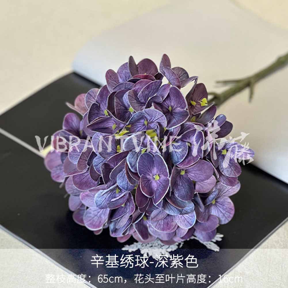 Púrpura de la boda flor artificial salón de bodas Camino de plomo techo arreglo floral Hotel Bienvenido arco piso decorativo flor artificial