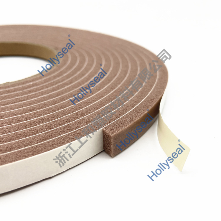 阻燃隔热PVC单面带胶泡棉胶带 用于车辆重叠密封
