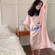 Girls' Nightgown Summer Children's Thin Princess Home Clothes Air-conditioning Clothes Girls' Big Children's Loose dress Pajamas