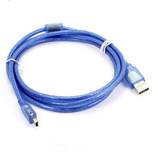 mini USB转USB数据线/T型口迷你5Pin充电线0.3/0.5/1.5/3/5/10米