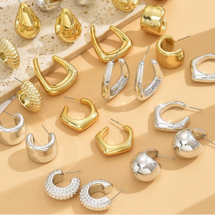 design geometric earrings