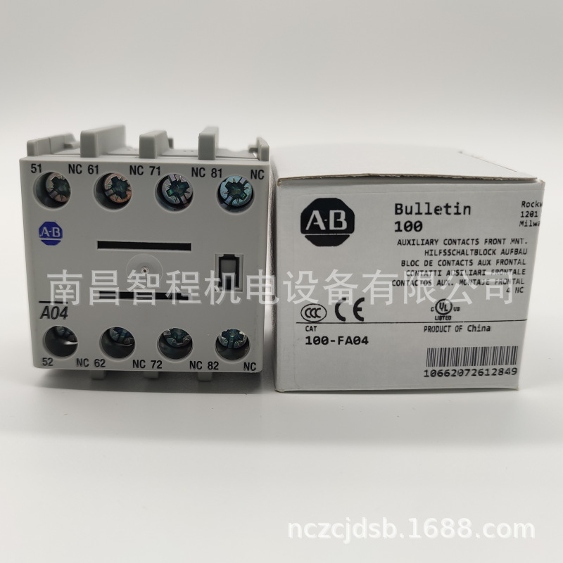 100-FA40 100-FA31 100-FB04 100-FB13原装A-B接触器辅助触点