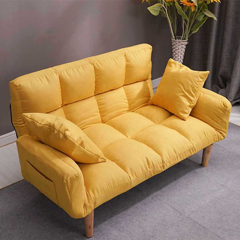 Lazy Sofa Tatami Double Small Apartment Bedroom Small Sofa Balcony Simple Folding Single Dual-Use Sofa Bed