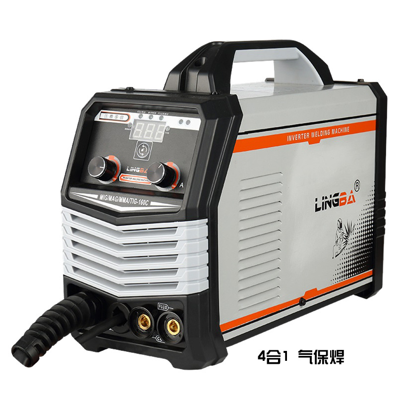 家用小型120A220V欧规电压4合1多功能气保焊机MIG/MAG/TIG/MMA
