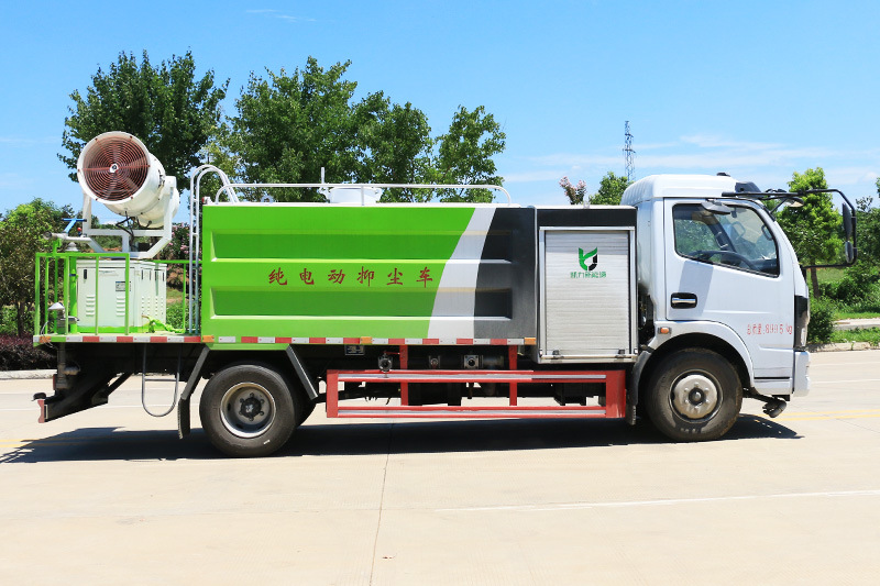 Dongfeng Dutilica New Energy Pure Electric 7 Square Dust Suppression Truck City Disinfection and Haze Removal Demolition Site Dust Reduction